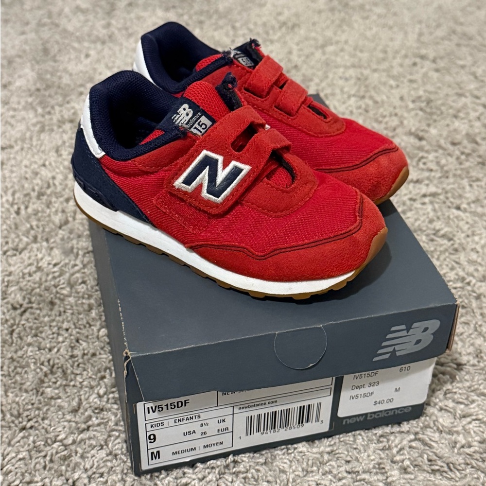 New Balance Kids 515 Shoes Size 9C